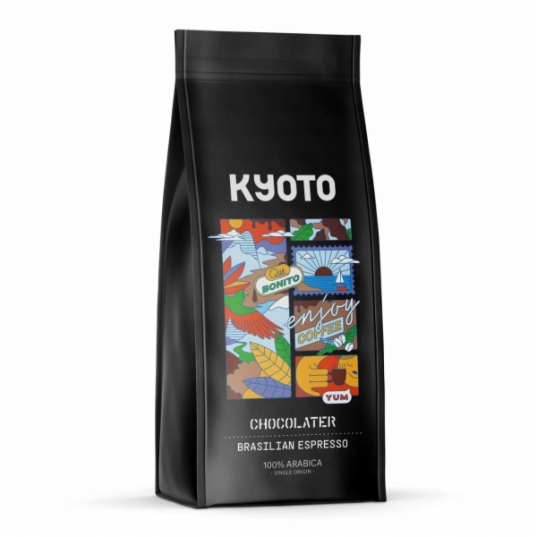 Kyoto Kávová zrna Chocolater 1kg