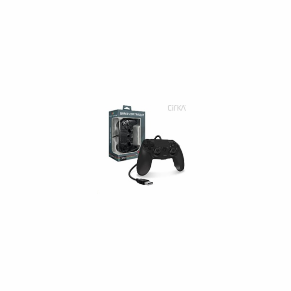 Cirka NuForce Wired Game Controller for PS4/PC/Mac (Black)
