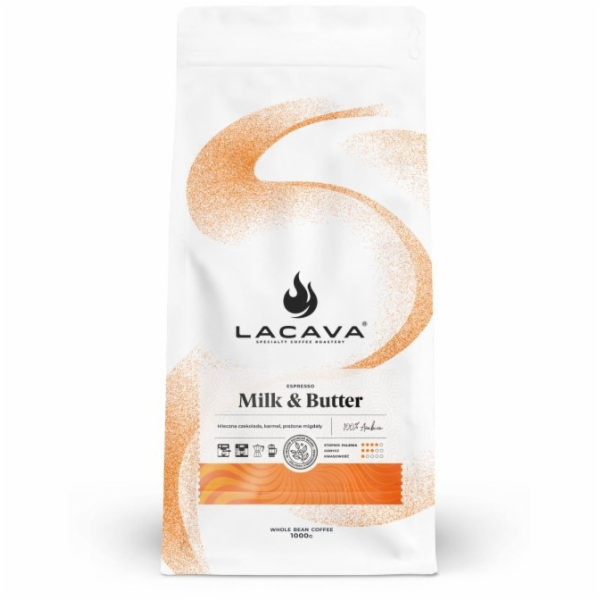 LaCava Kávová zrna Milk & Butter 1 kg