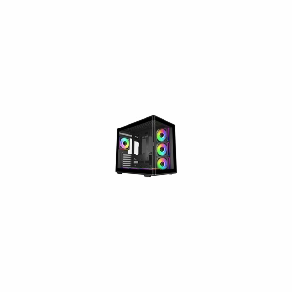 Cooler Master case Elite 600, ATX, Průhledná bočnice, 7x ...
