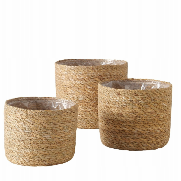 Boltze Kryty na květináče SOPHY, 3 kusy