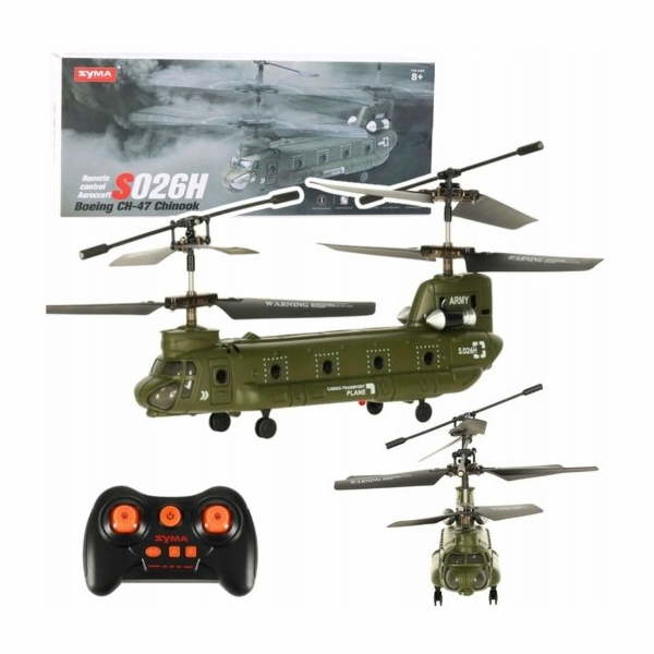 LeanToys RC vrtulník na dálkové ovládání Syma S026H-1, ze...