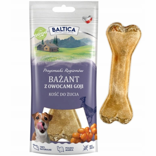 BALTICA Przysmaki regionów Chewing bone Pheasant with goj...