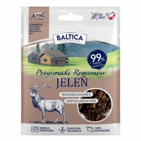 BALTICA Przysmaki regionów Monoprotein Deer - pamlsek pro...