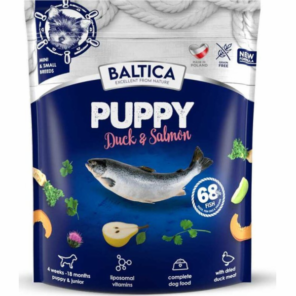 BALTICA Excellent Puppy Duck with salmon Small breeds - s...