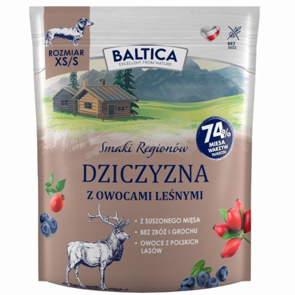 BALTICA Smaki regionów Small breeds Venison with forest f...