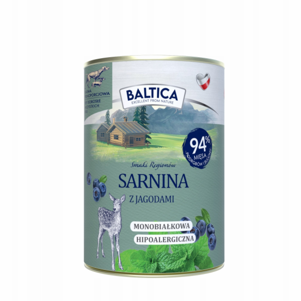 BALTICA Smaki regionów Roe deer with berries - vlhké krmi...