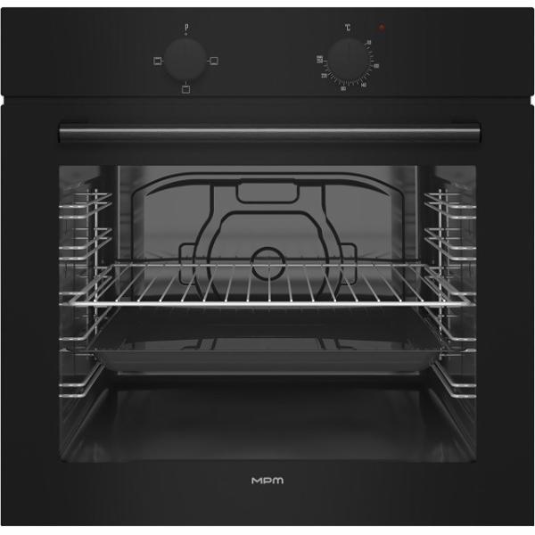 MPM-63-BO-28 vestavná elektrická trouba černá
