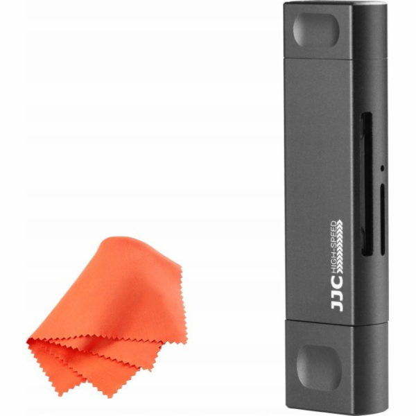 JJC JJC CR-UTC3II Čtečka paměťových karet SD a microSD ČT...