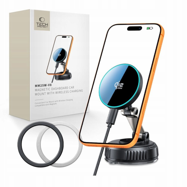Adidas Bezdrátová nabíječka TECH-PROTECT MM25W-V8 QI2.2 s...