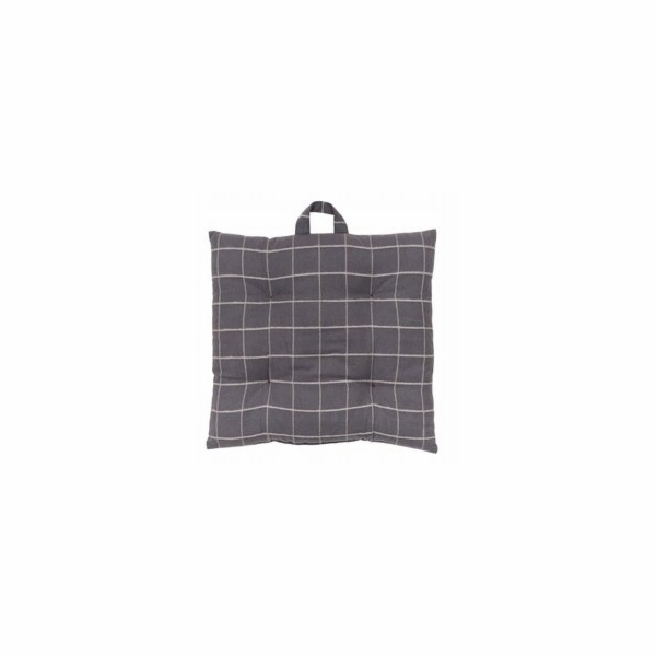 TODAY Polštář na židli SOFT GEOMETRY s kostkou 40 x 40 cm
