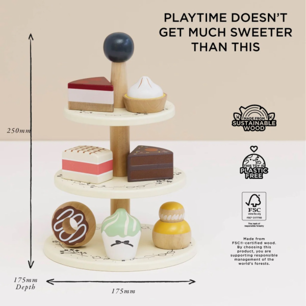 Le Toy Van Třípatrový stojan na dorty