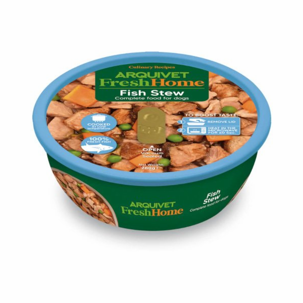 ARQUIVET Fresh Home Mono Fish stew - vlhké krmivo pro psy...