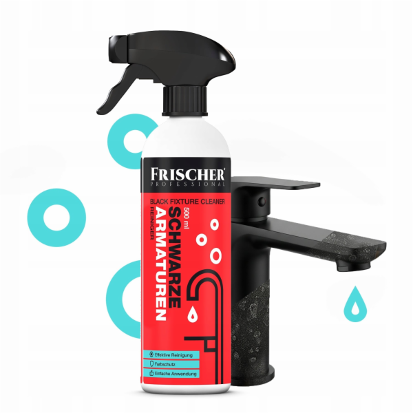 Čisticí prostředek na černé armatury Frischer 0,5 l