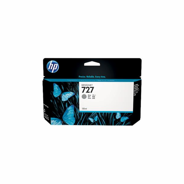 HP no 727 - šedá inkoustová kazeta velká, B3P24A