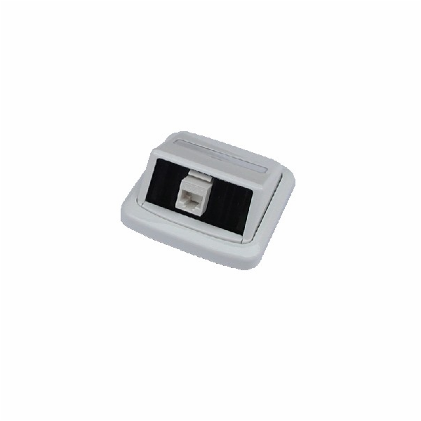 Jednozásuvka ABB TANGO 1xRJ45 cat6 UTP bílá
