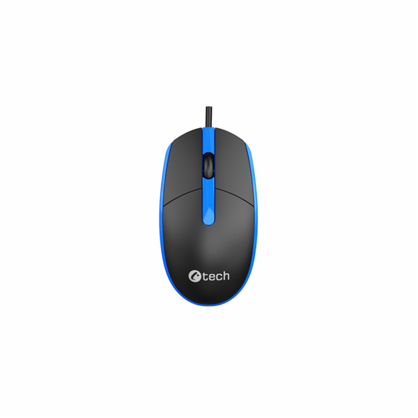 Myš C-TECH WM-10, černomodrá, USB