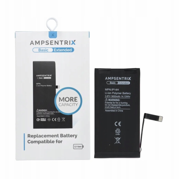 NoName Baterie AmpSentrix Basic pro iPhone 14 (s rozšířen...
