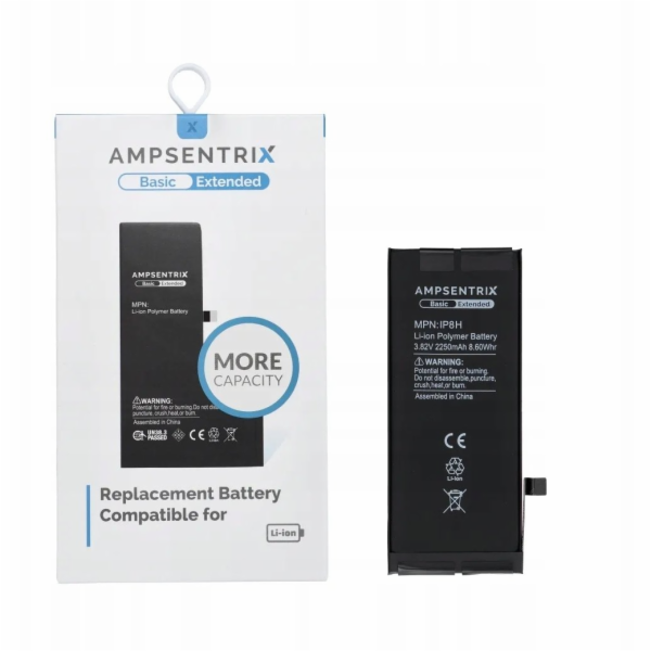 NoName Baterie AmpSentrix Basic pro iPhone 8 (s rozšířeno...
