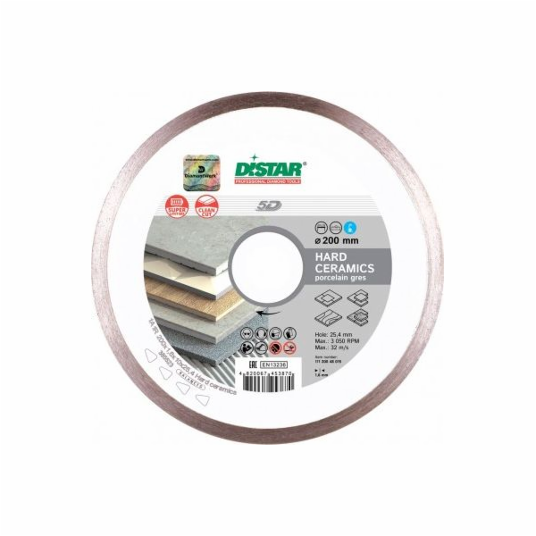 Di-Star DISTAR DIAMANTOVÝ KOTOUČ DISTAR 200x1,6x10x25,4 T...