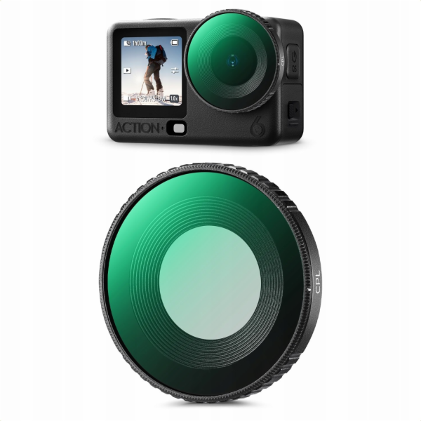 Kf Kruhový polarizační filtr CPL MC HD pro DJI Osmo Actio...
