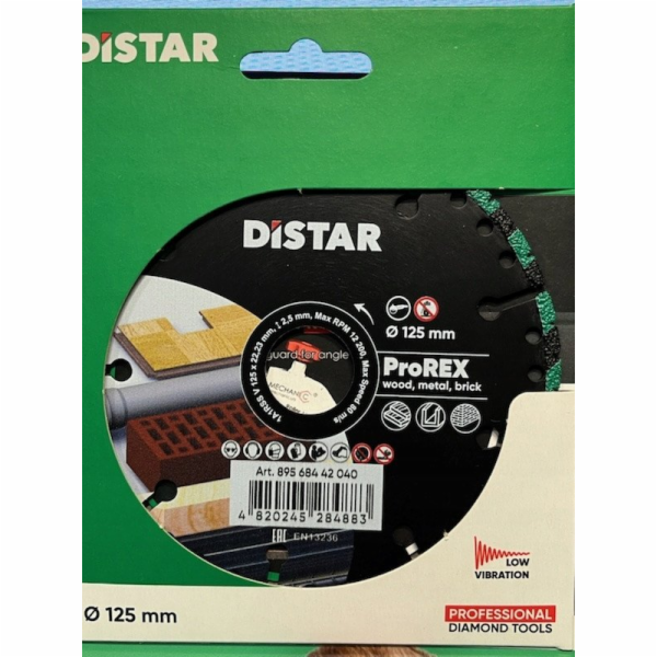 Milwaukee DISTAR DIAMANTOVÝ KOTUL PRO REX 125 x 2,5 x 22,...