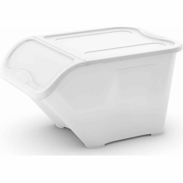 Sourcing KETER RESOLUTION BIN ALL IN BOX L 39L MILKY WHIT...