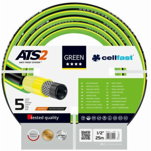 CELLFAST Zahradní hadice GREEN 1/2 20 m