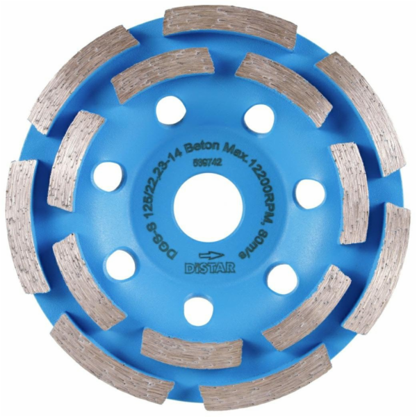 Milwaukee DISTAR HRNECKÝ BETONOVÝ KOTOUČ 125 x 22,23 mm