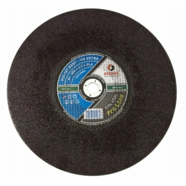 Goobay KOVOVÝ KOTOUČ ANDRE 400 x 4,0 mm x 25,4 mm PRO LIŠ...