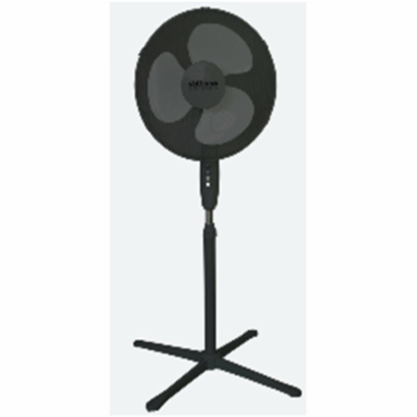 Volteno STANOVENÍ VENTILÁTOR ČERNÝ 40CM KŘÍŽOVÁ PODSTAVA