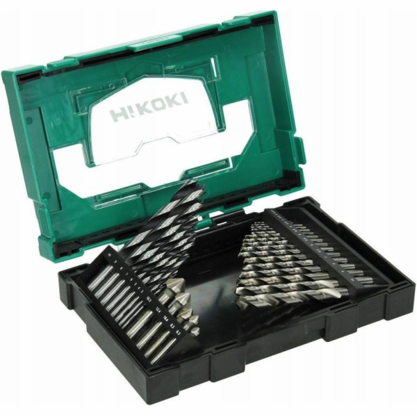 Hikoki Sada vrtáků Sada vrtáků do kovu a dřeva Hikoki Box...