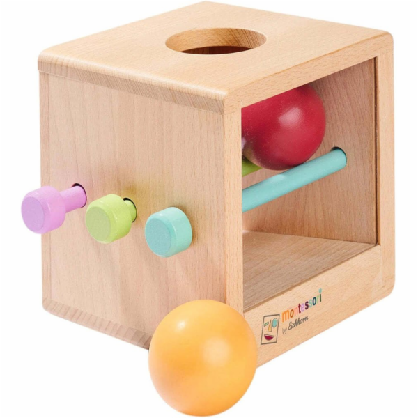 Simba Montessori kostka s míčky