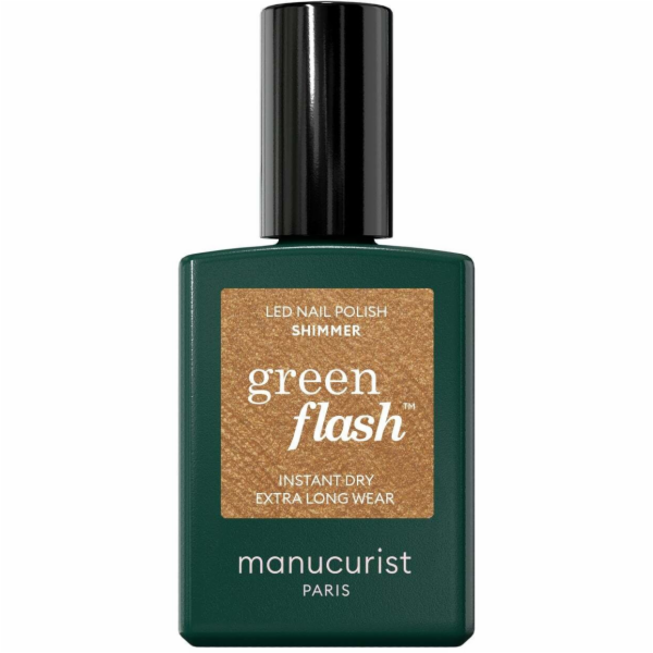 ANNY MANUCURIST_Green Flash LED gelový lak na nehty s třp...