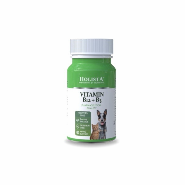 HOLISTA Vitamin B12 + B3 - doplňky stravy pro psy a kočky...