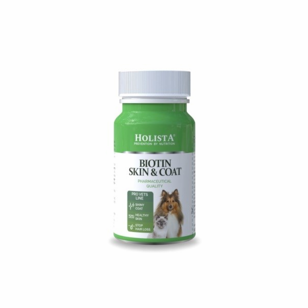 HOLISTA Biotin Skin & Coat - doplňky stravy pro psy a koč...
