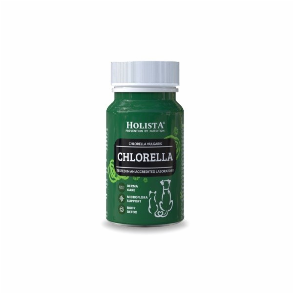 HOLISTA Chlorella - doplňky stravy pro psy a kočky - 90 pcs