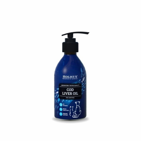 HOLISTA Cod liver oil - doplňky stravy pro psy a kočky - ...