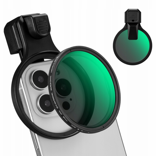 Kf Šedý filtr objektivu Nd2–nd32 pro smartphone, klip 67 ...