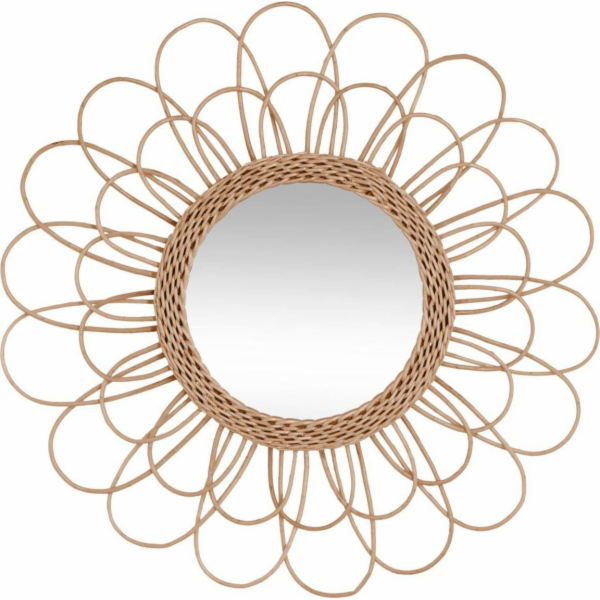 ATMOSPHERA Nástěnné zrcadlo Wicker Flower