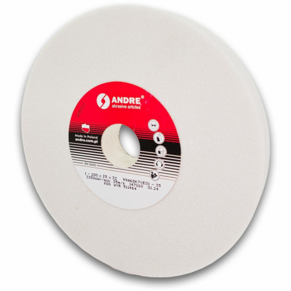 Techniflex PLOCHÝ BRUSNÝ KOTOUČ ANDRE 200 mm x 25 mm x 32...