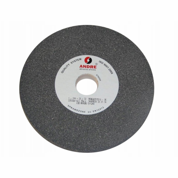 Andre PLOCHÝ BRUSNÝ KOTOUČ 200 mm x 20 mm x 32 mm 95A60K5...