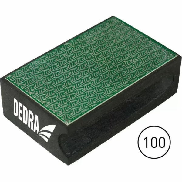 DEDRA Diamantová kostka pro ruční leštění 100