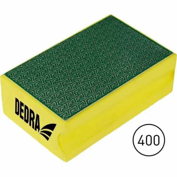 DEDRA diamantová lešticí kostka na ruční leštění 400