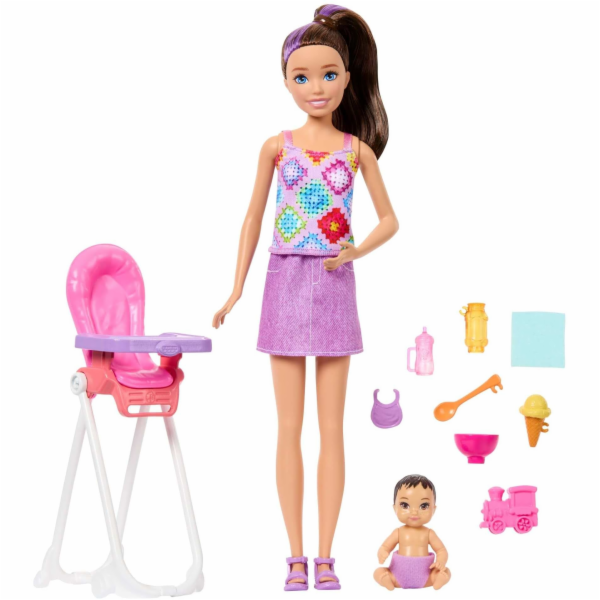 Mattel Barbie Skipper Babysitters Club Herní sada s mimin...