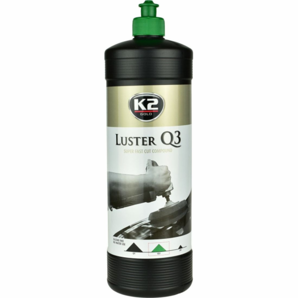 K2 K2 Luster Q3 Green - lešticí mléko, středně abrazivní ...