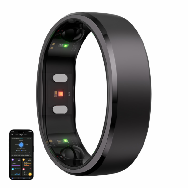 RingConn Smartring Gen 2 velikost 10 černý RCA-01