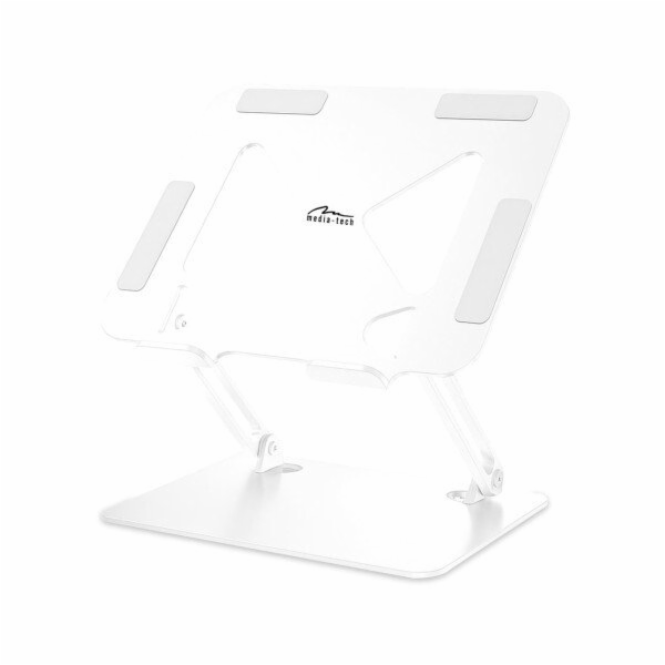 MEDIA-TECH Stojan na notebook – Laptop Stand MT2661W (bílý)