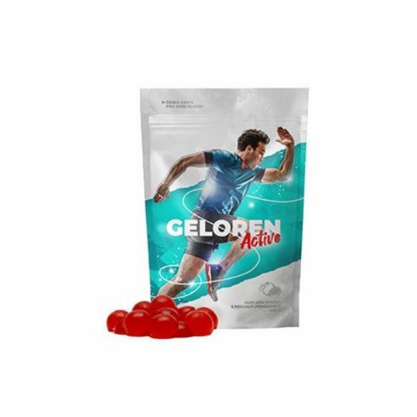 GELOREN Active Orange - želé bonbony pro lidi na klouby s...