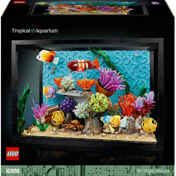 LEGO ICONS 10366 Tropické akvárium